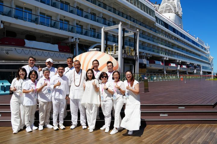 天富宮白龍王祖師首次台灣繞境祈福 麗星郵輪探索星號為首 全台七站巡境加持 