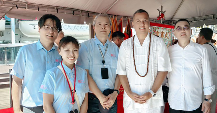 天富宮白龍王祖師首次台灣繞境祈福 麗星郵輪探索星號為首 全台七站巡境加持 