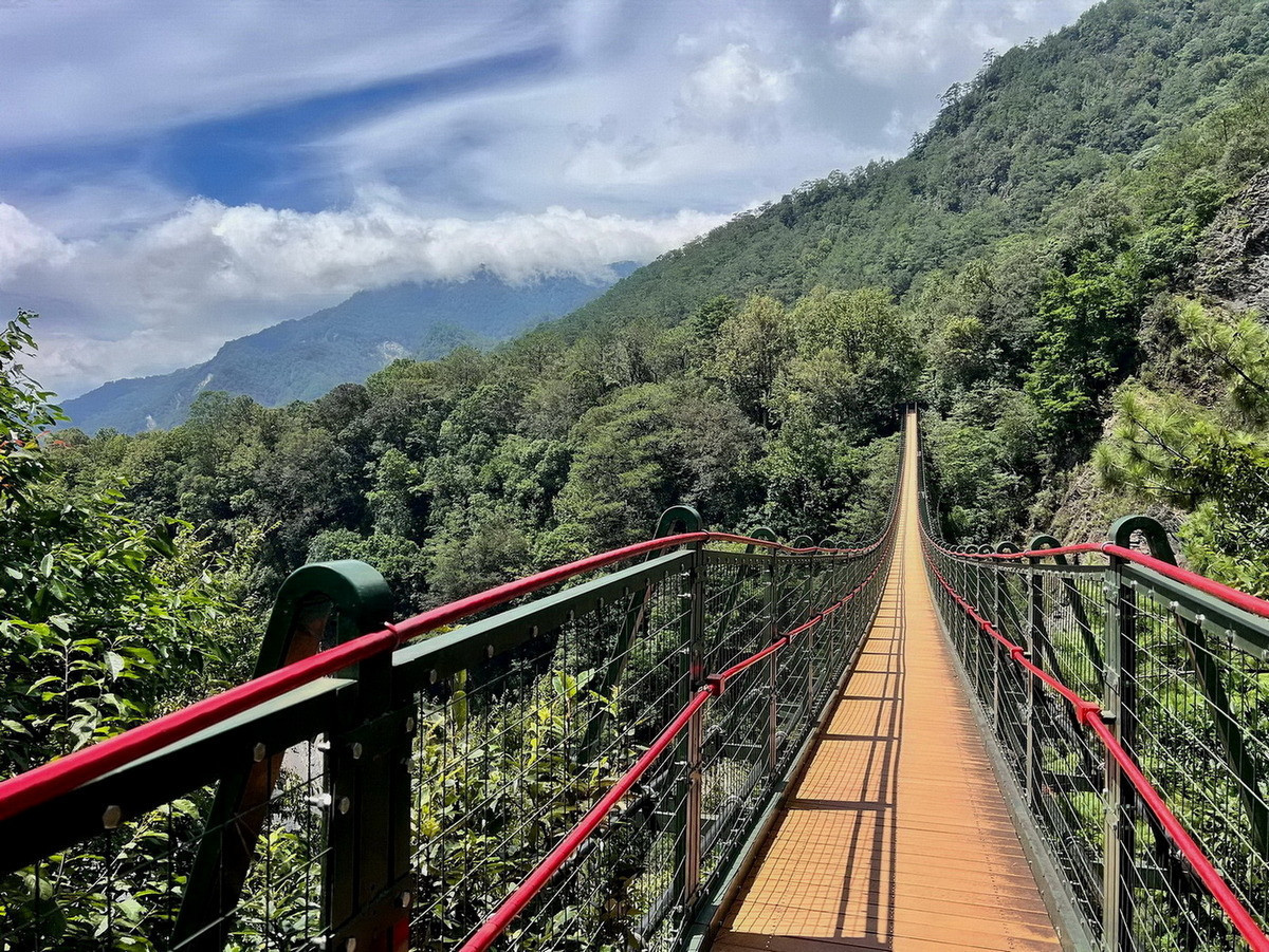 奧萬大國家森林遊樂區美景。(林業及自然保育署南投分署提供)