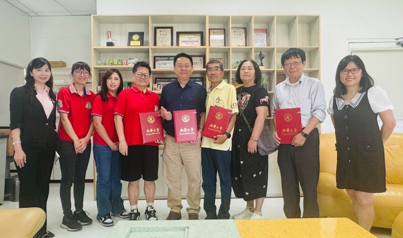 南華大學攜手松井生技與威獅農場 打造永續農業典範