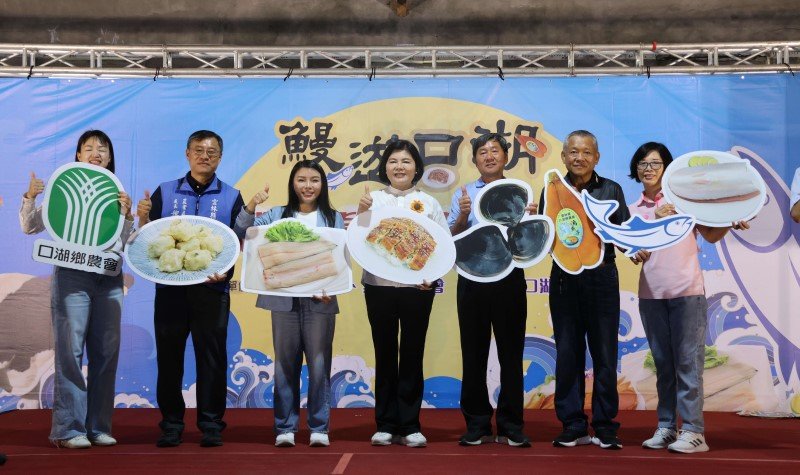 雲縣府攜手口湖鄉農會行銷四寶  鰻魚、虱目魚、蝦子、文蛤中秋烤肉送禮兩相宜