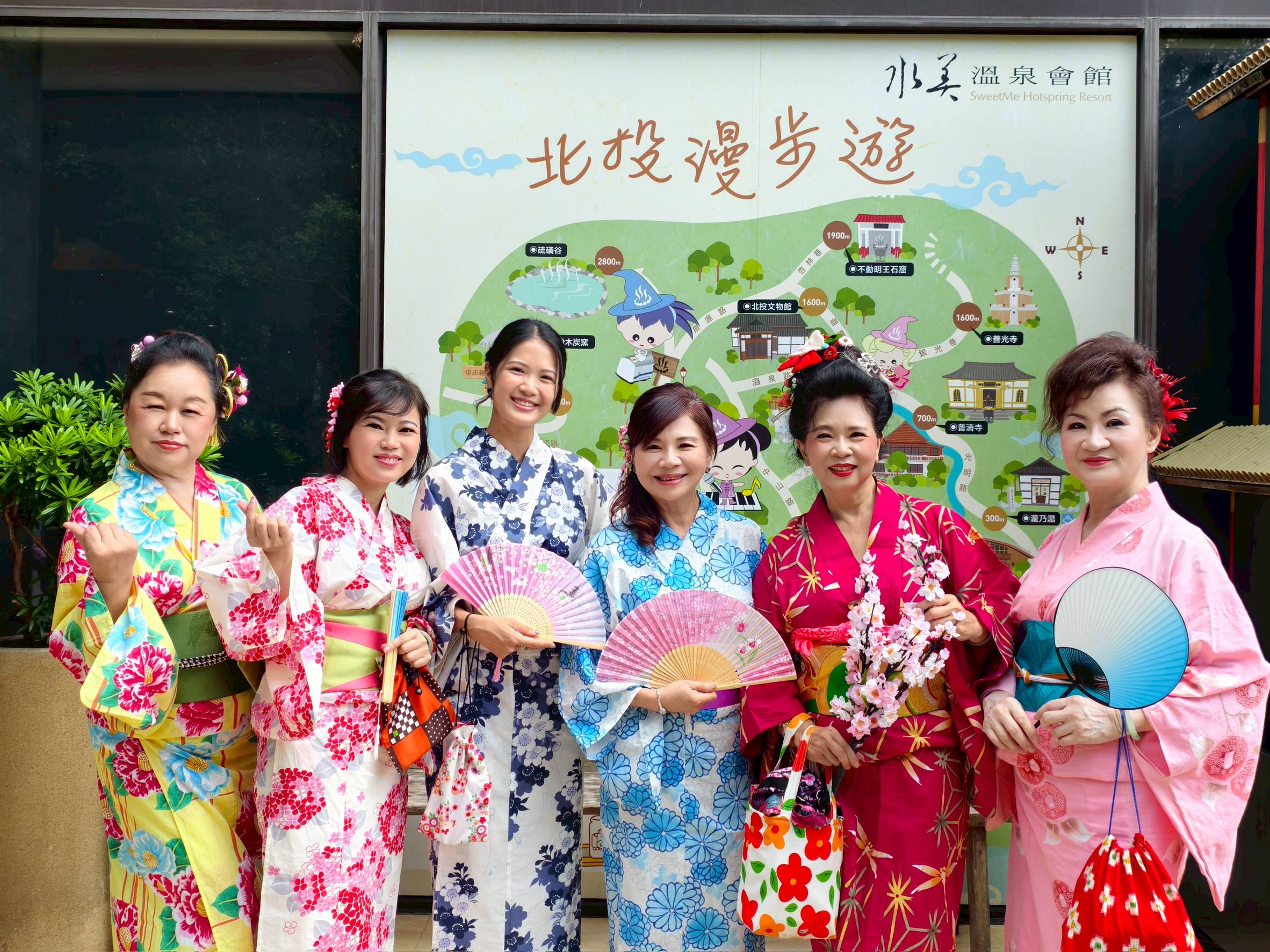浴衣美人齊聚新北投車站 以換裝體驗推廣北投溫泉與浴衣文化 浴衣美人齊聚新北投車站 以換裝體驗推廣北投溫泉與浴衣文化