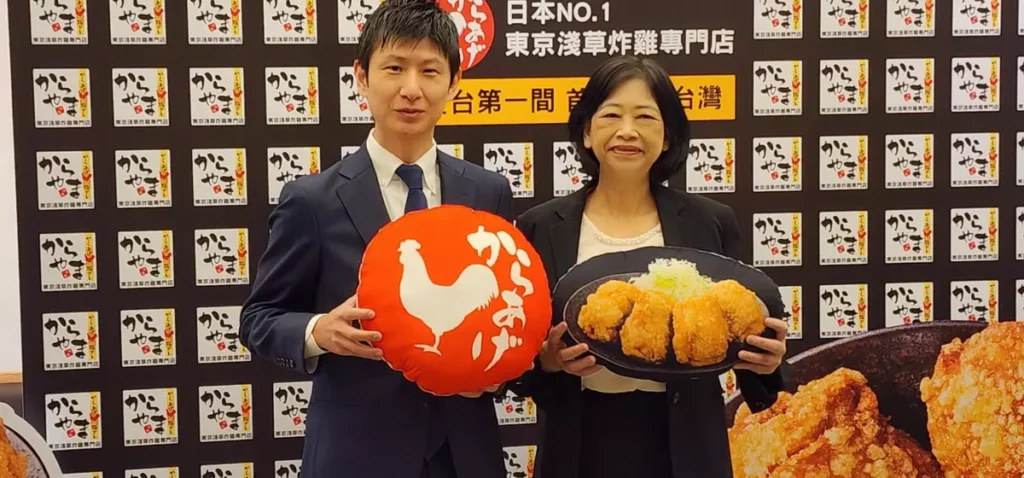 _(左)坂本守孝社長(右)吉豚屋執行長吳秋月