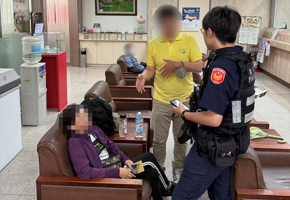 網路乾兒子鼓吹投資美金 警銀聯手攔66歲婦匯135萬元 234 cnews204251002a03