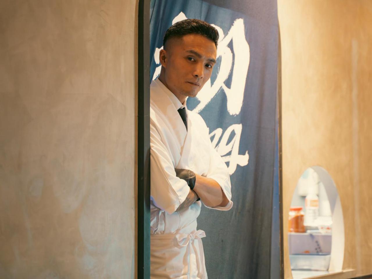 《宗初食堂》創辦人主廚阿宗師,從2坪壽司小店起家到新竹無菜單料理名店,以誠意料理征服饕客(圖/Medick Marketing Ltd.提供)