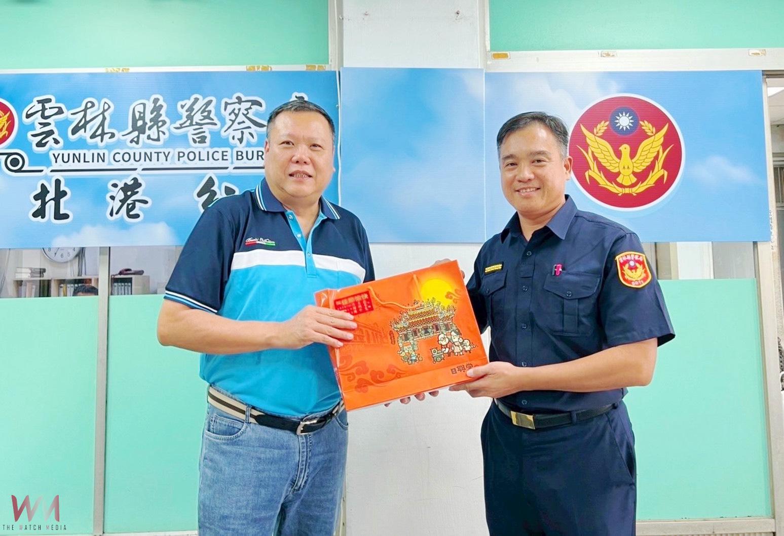 中秋送暖!雲林縣警察之友會北港辦事處慰勉員警 佳節洋溢溫情 - https://www.watchmedia01.com