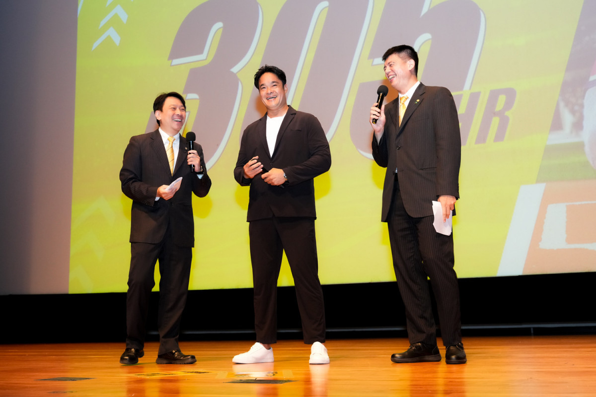 林智勝談「致勝關鍵」，堅持、突破與團隊最重要。圖/永慶房屋提供