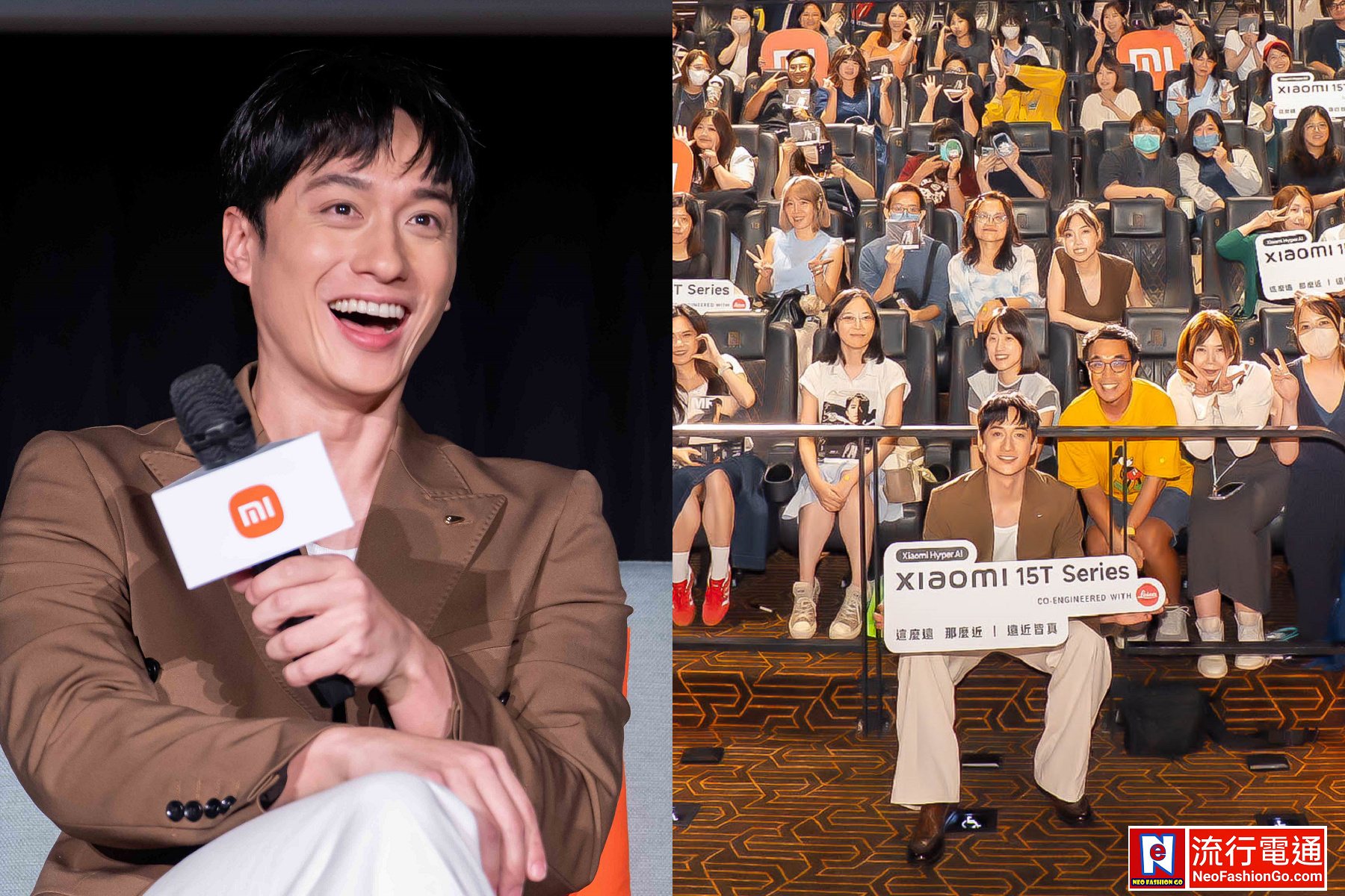 劉俊謙用小米（ Xiaomi）偷拍蔡思韵「360度美」甜蜜生活！最滿意的照片是蔡思韵因工作累倒睡沙發拍的「那不是擺拍，是她最放鬆的狀態。我偷偷留著，因為那就是愛。」