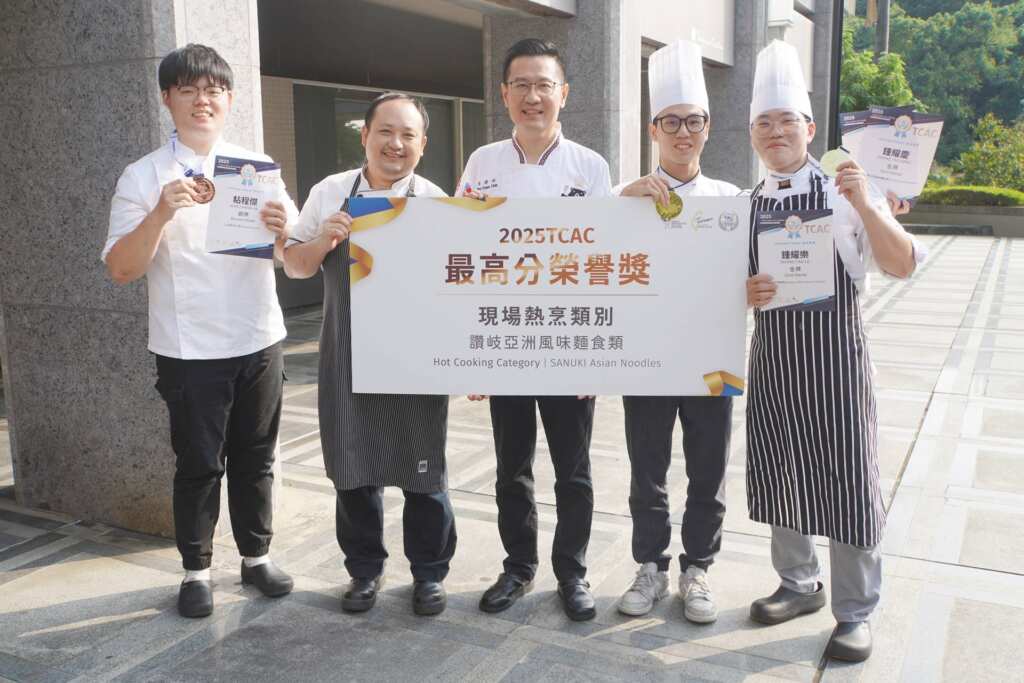 ▲大葉大學餐旅系、烘焙學程在台灣國際廚藝美食挑戰賽獲得好成績。(記者林明佑翻攝)