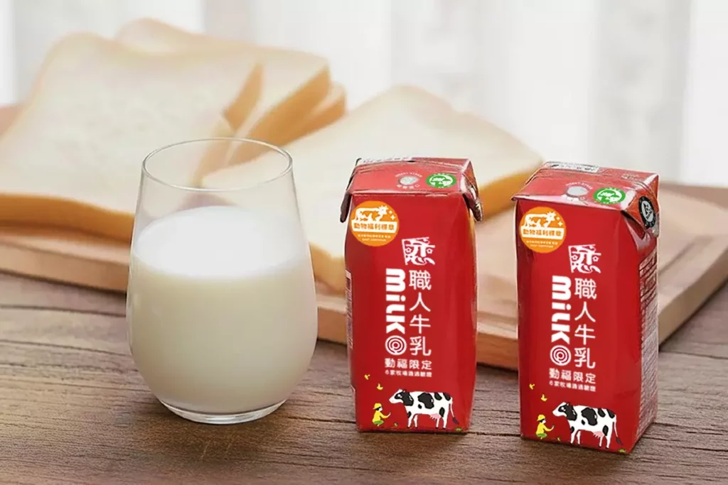 動福標章加持的戀職人保久乳,是美味、安心與責任的完美融合