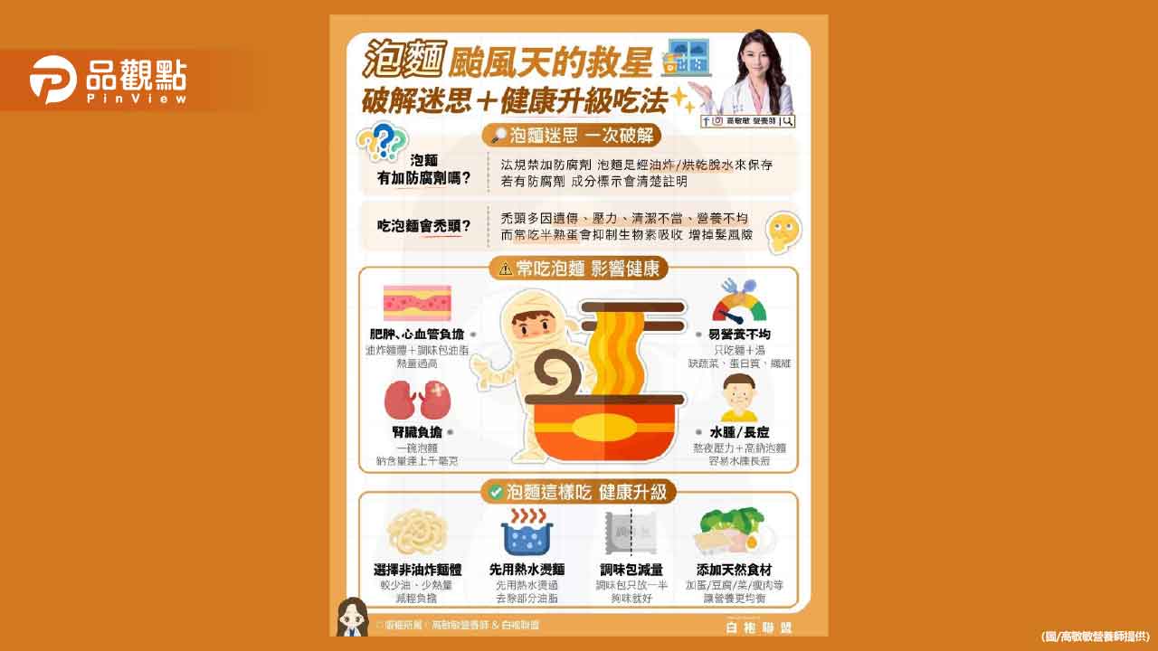 泡麵到底傷身嗎?!怎麼吃才對呢?