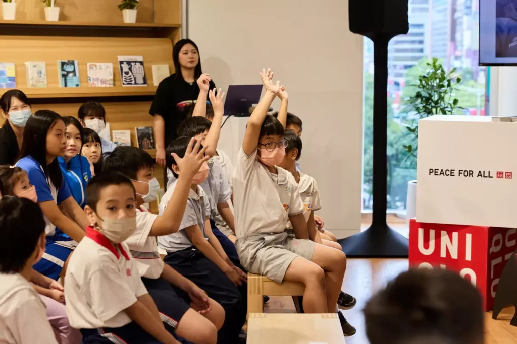 「UNIQLO PEACE FOR ALL 慈善T恤企劃 — 太空人與台灣學子有約」 特別活動