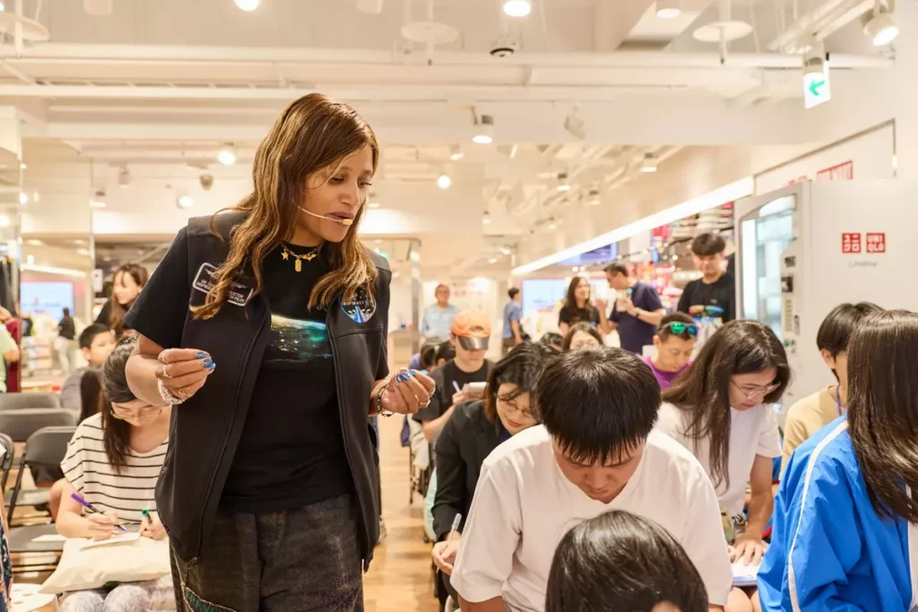 「UNIQLO PEACE FOR ALL 慈善T恤企劃 — 太空人與台灣學子有約」 特別活動