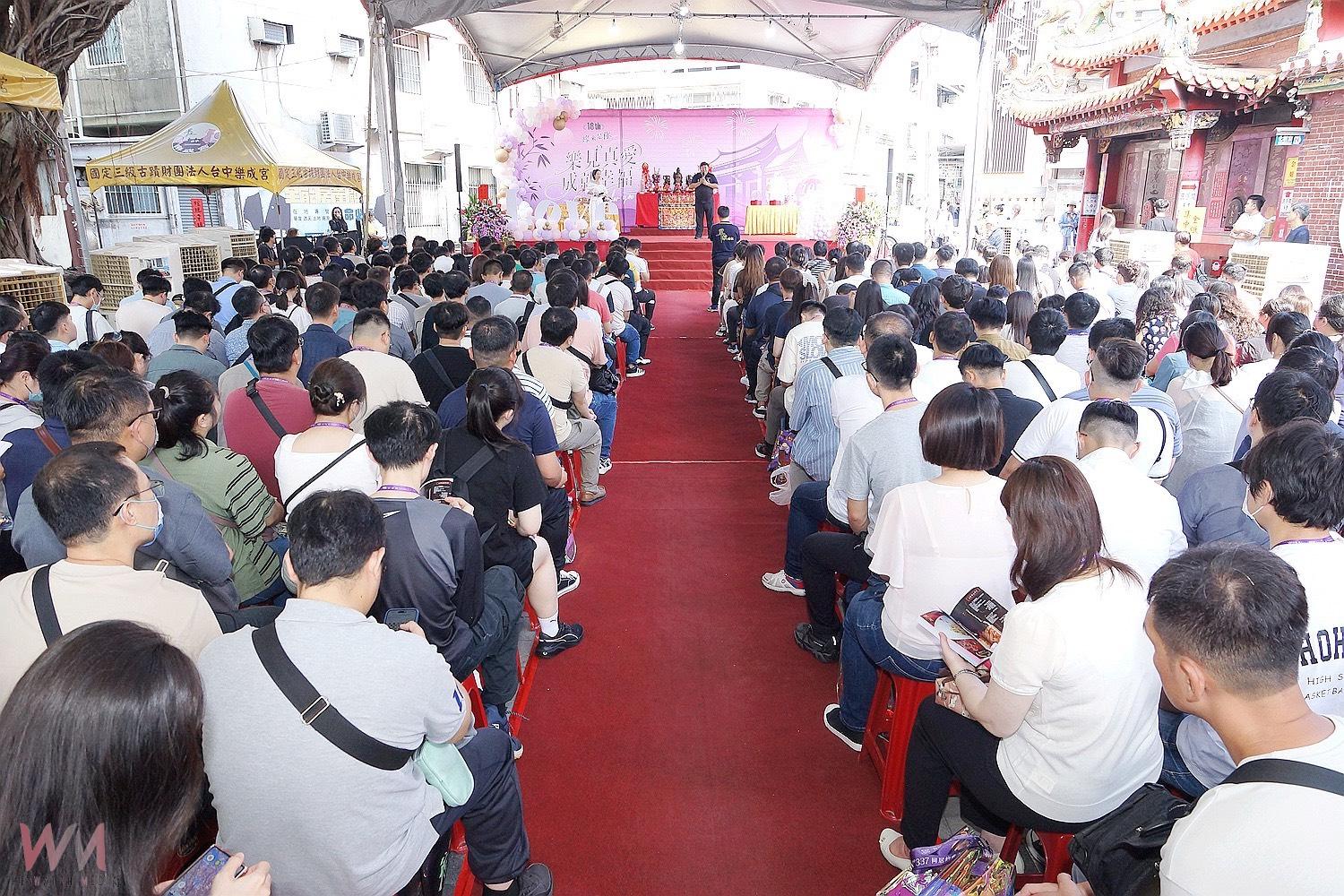 台中樂成宮月緣節 「樂見真愛 成就幸福 」未婚聯誼 月老慶生締佳緣 - https://www.watchmedia01.com