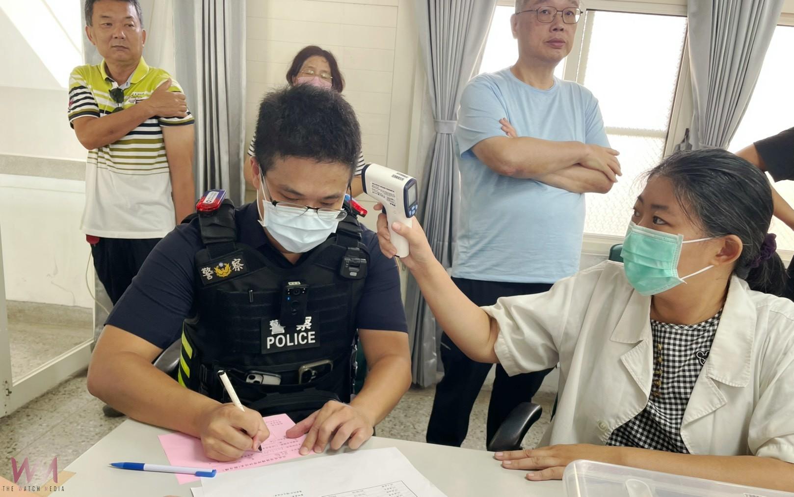 北港衛生所入警局 守護員警健康接種流感疫苗 - https://www.watchmedia01.com