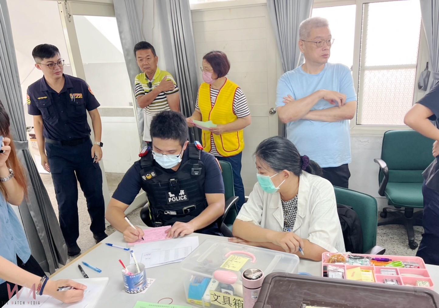 北港衛生所入警局 守護員警健康接種流感疫苗 - https://www.watchmedia01.com