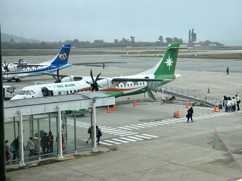 ▲縣府積極爭取疏運旅客,立榮航空增開6月臺北—金門加班機。