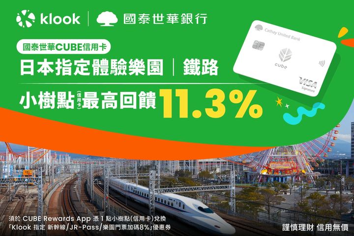 旅遊電商平台攜手銀行 推日本旅遊最高11.3%回饋禮遇 