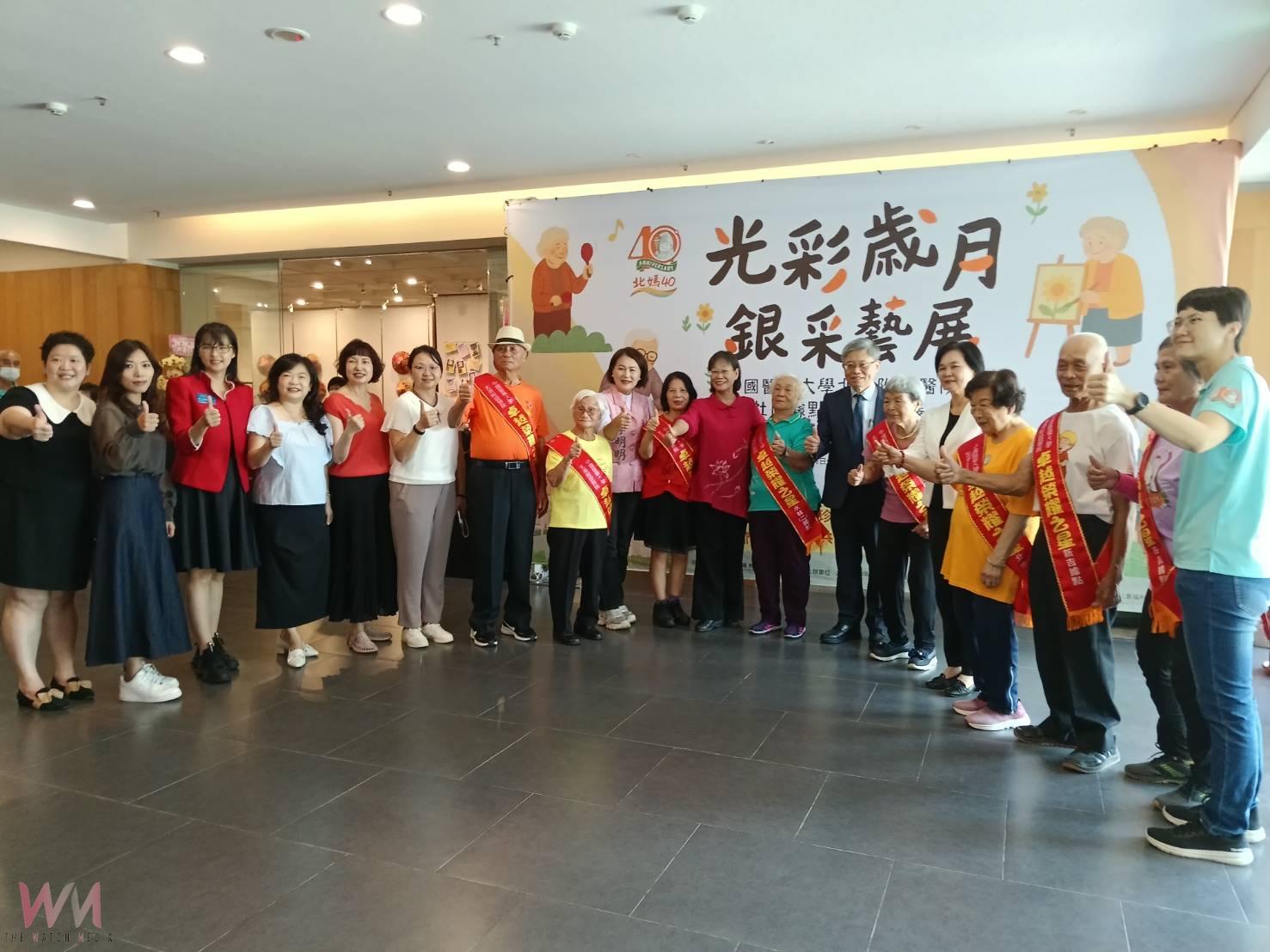 北港媽祖醫院社區據點聯合成果展 「光彩歲月 銀采藝展」北港文化中心盛大展出