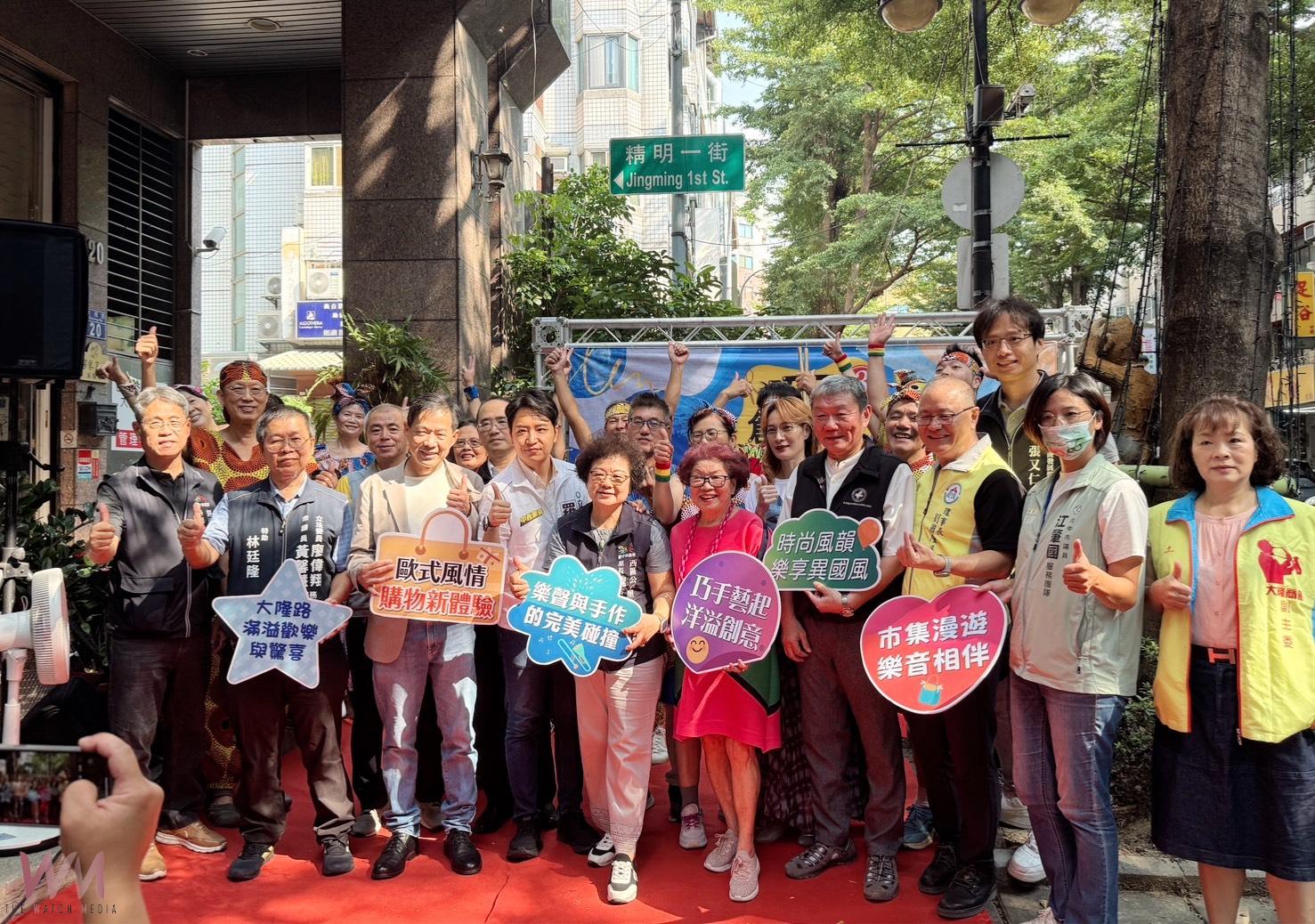 提升觀光量能　台中大隆路商圈「巧手創意節」遊客聽音樂體驗手作樂趣