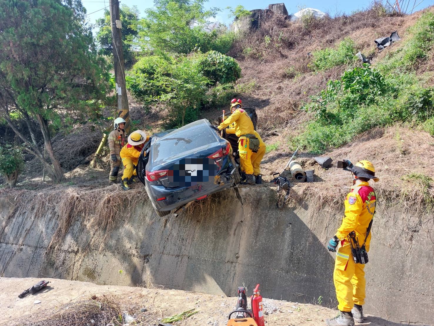 ▲▼山區狂飆釀車禍,撞死自己的好友(圖/記者王俊勝 翻攝)