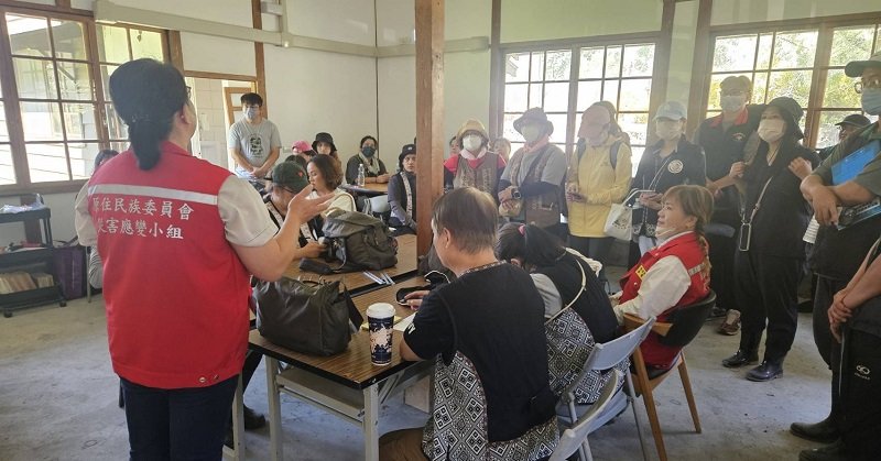 原民會部落關懷小組進駐光復鄉 傾聽族人需求 陪伴度過難關