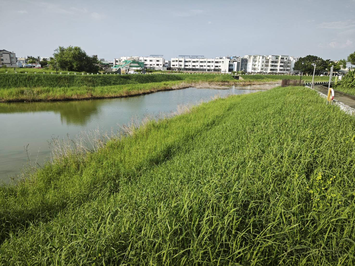 柳營櫻花社區抽水站基礎完成 預計115年汛期前正式完工啟用