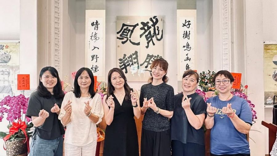 書法之美展現「峻宕舒懷」 卓雅芳書法創作展旗山武德殿登場