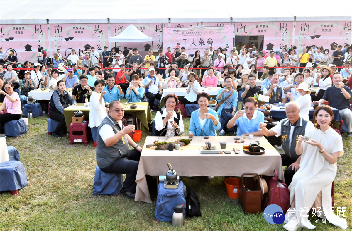 王惠美挺南投茶博,邀全民暢遊彰化「設計之行」。圖/彰化縣政府提供
