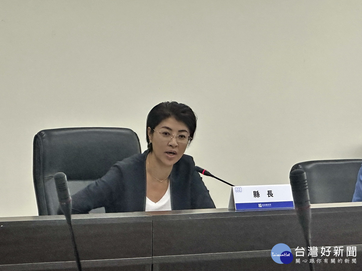 許淑華說茶博會後做檢討讓來年更好。（記者扶小萍攝）