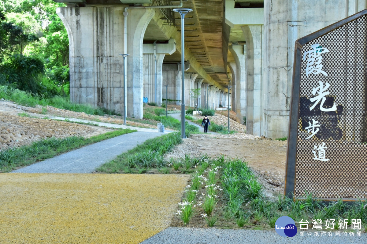 沙鹿休閒景觀步道延伸段-入口打卡點