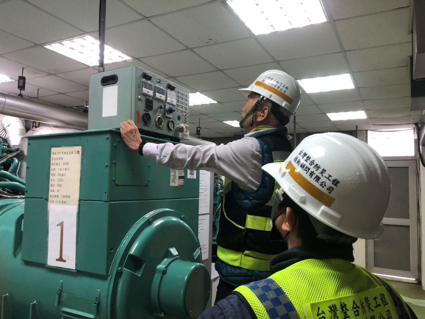 新北防洪戰力再升級    中港東抽水站機組更新啟動