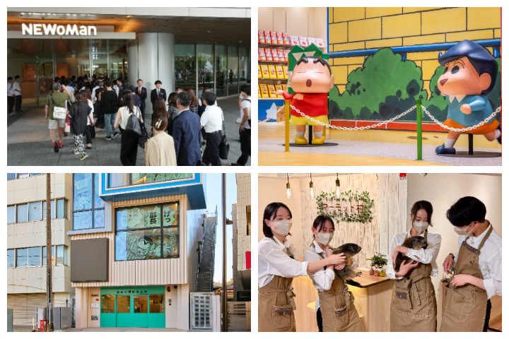2025年東京陸續新增了許多熱門地標。 圖:LUMINE、Small planet、葛飾區、土撥鼠村/提供