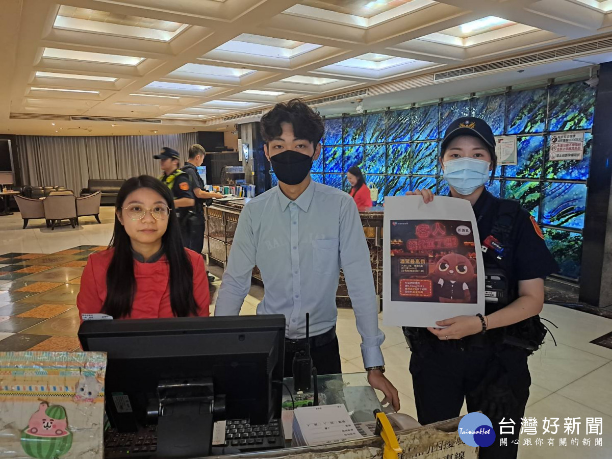 十月取締酒駕大執法,壢警娛樂場所加強宣導。