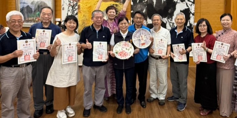 苗栗縣九陽雅集藝文學會 重陽敬老暨遊藝怡情會員作品聯展