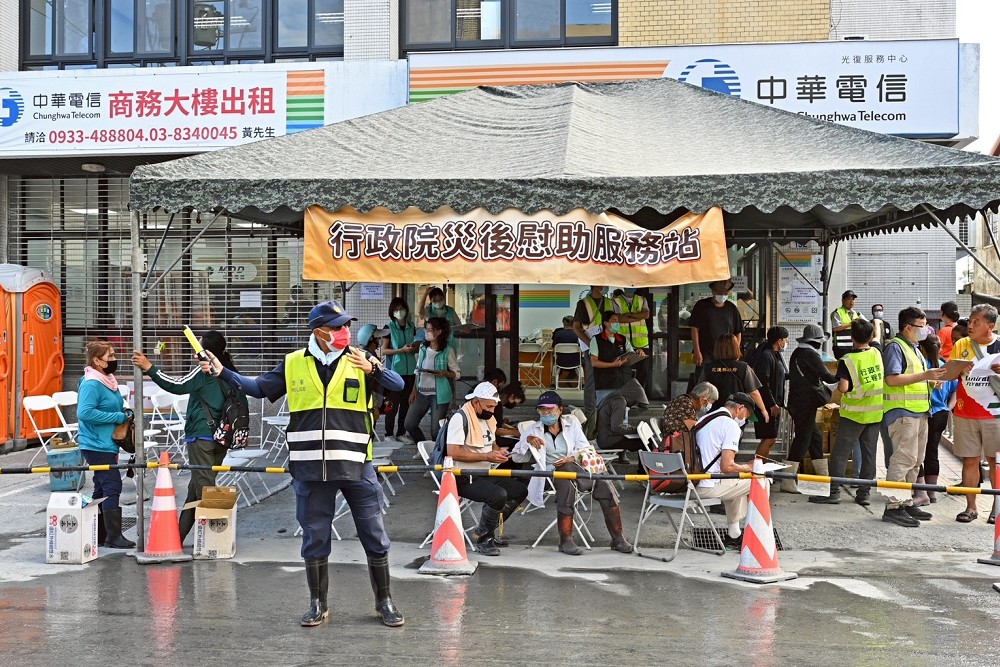 花蓮災後慰助一站式服務　行政院今日啟動撥款 223