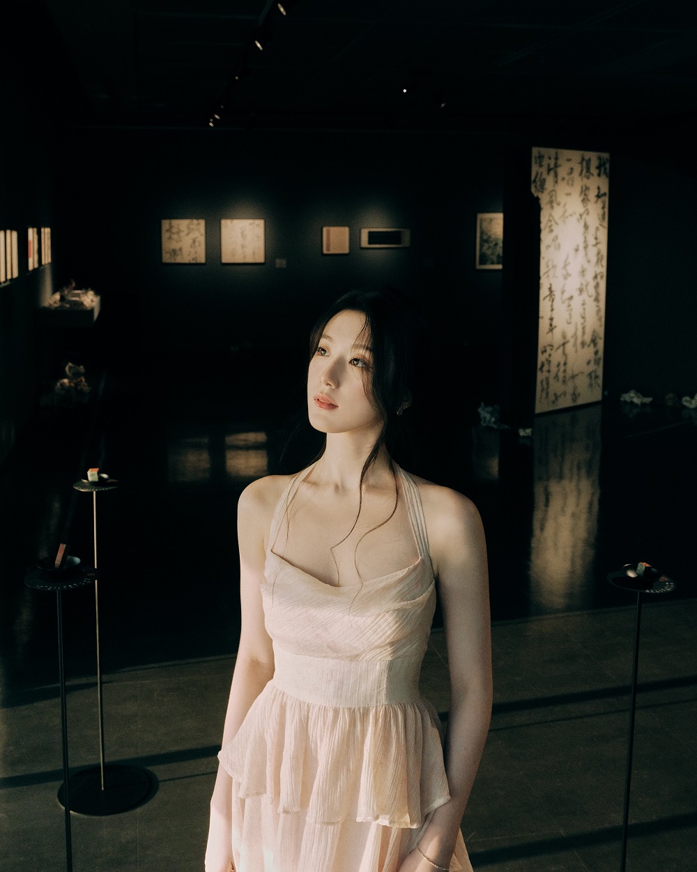 韓團i-dle「台灣女兒」舒華擔任桃園觀光大使 10/15起推出限量小卡 舒華欣賞橫山書法藝術館的文化氣息 0