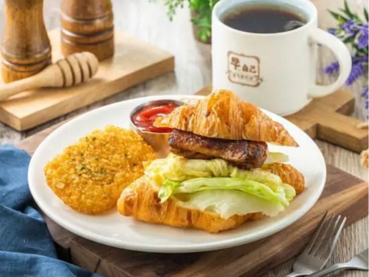三峽北大特區美食推薦!創意滿滿的可頌三明治你吃過嗎?(圖/Medick Marketing Ltd.提供)