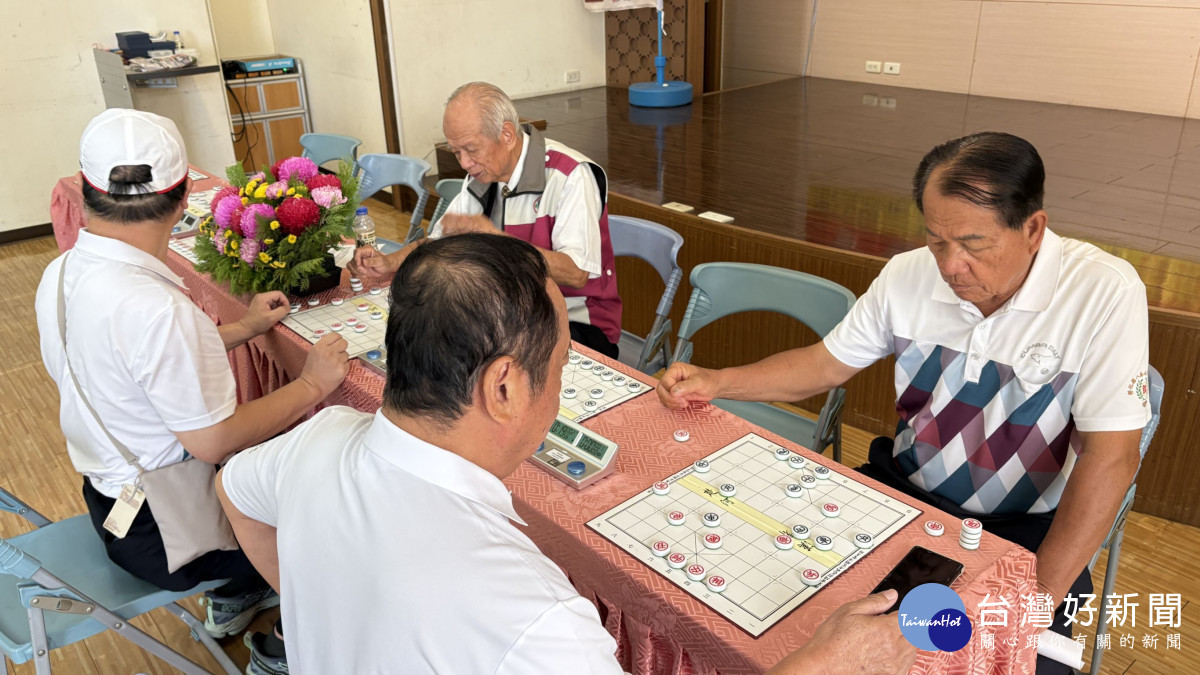 第十六屆媽祖盃全國象棋錦標賽登場，逾400棋手同場競技弘揚媽祖精神。圖／記者鄧富珍翻攝