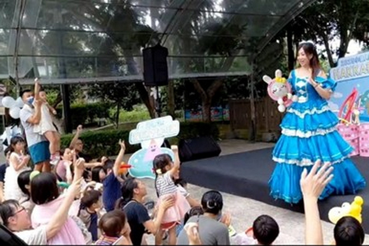 客家事務局邀請氣球天使家家帶來精采表演。<br /><br /> 