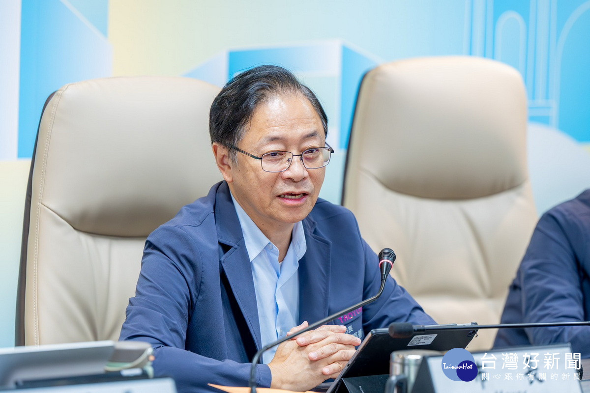 桃園市長張善政。<br /><br /> 