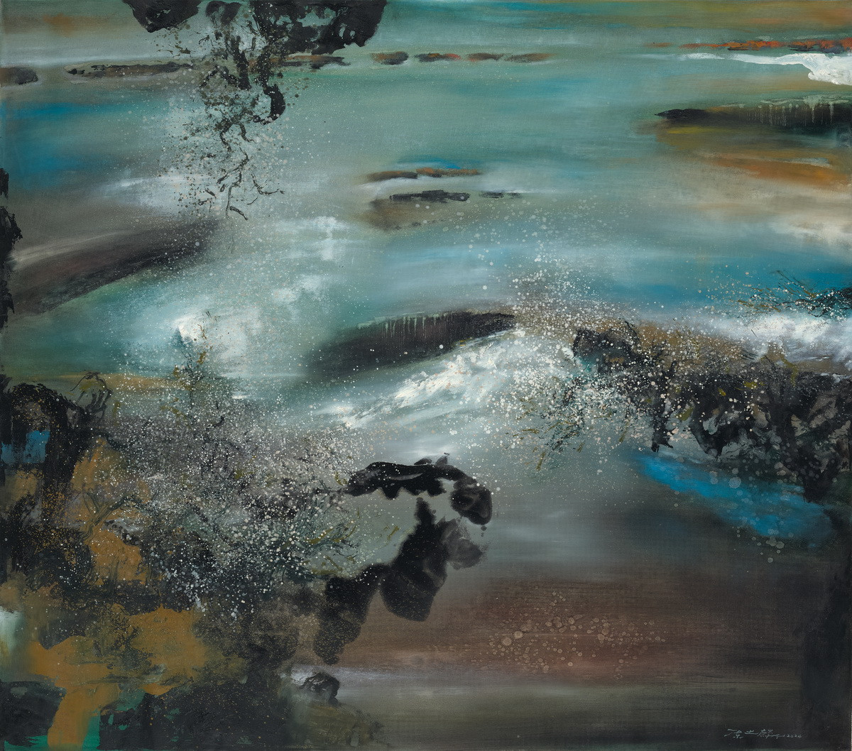 樹德半山夢工廠推藝文展覽迎接國慶遊客。（ 半山夢工廠提供）