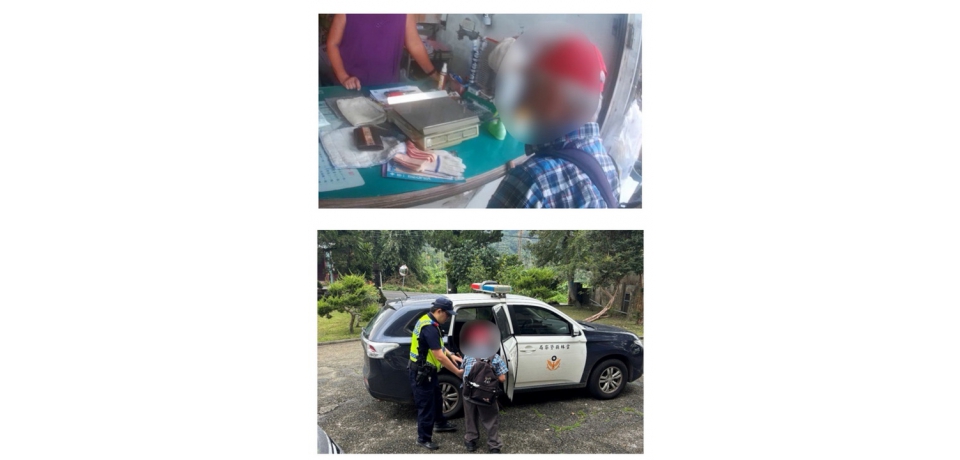 斗南警助尋回遺失錢包 老翁頻頻道謝表感激