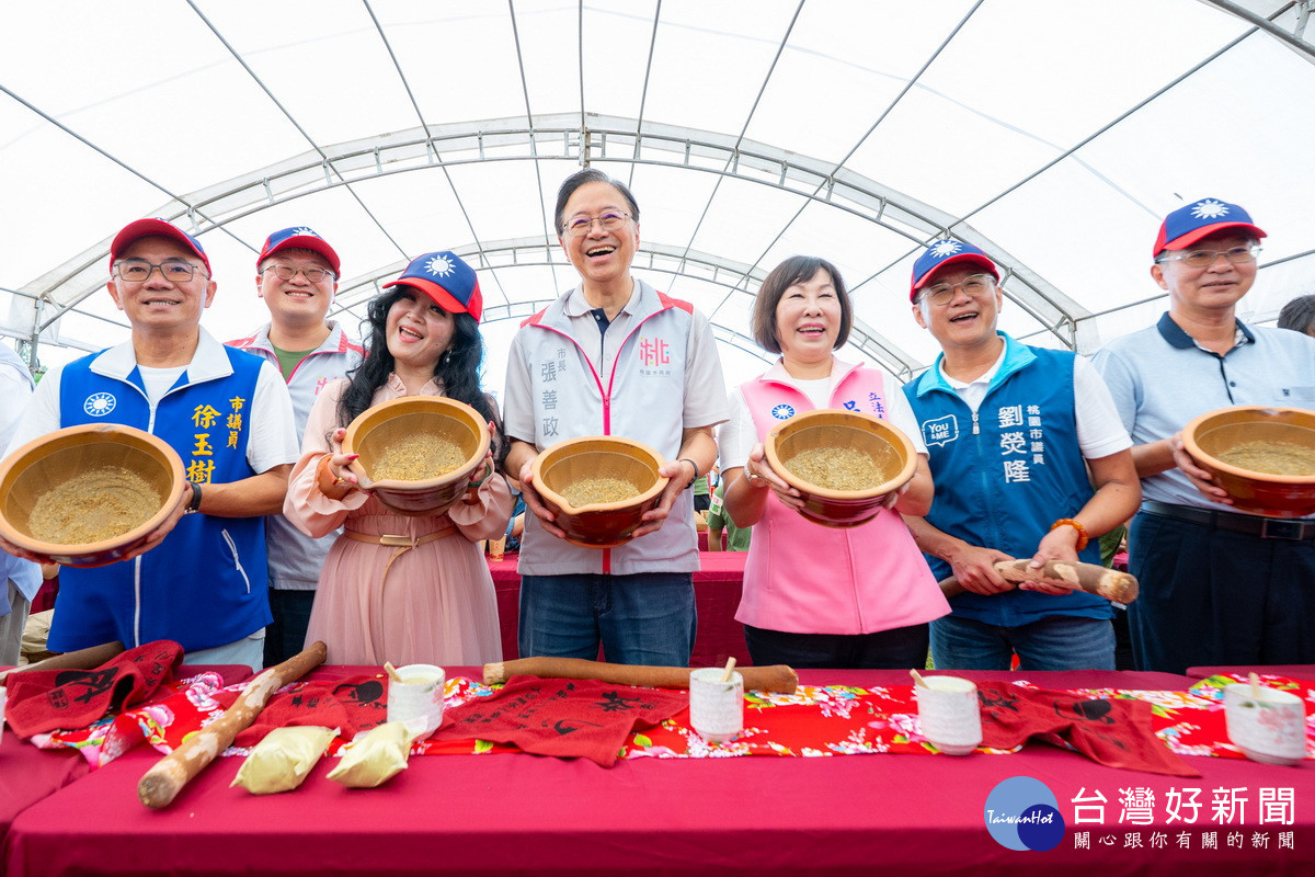 桃園市長張善政出席「114年三坑水鄉茭遊趣活動」。<br /><br />