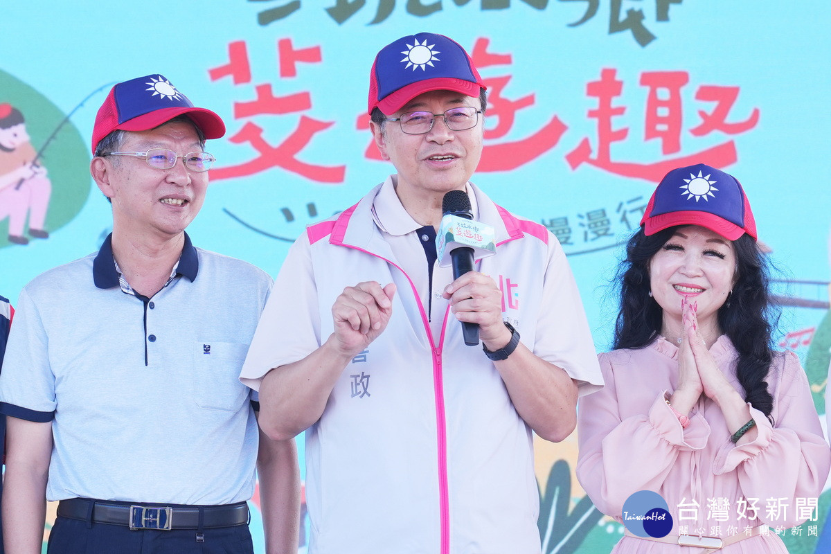 桃園市長張善政於「114年度桃園市優質紅茶評鑑比賽」頒獎典禮中致詞。<br /><br />