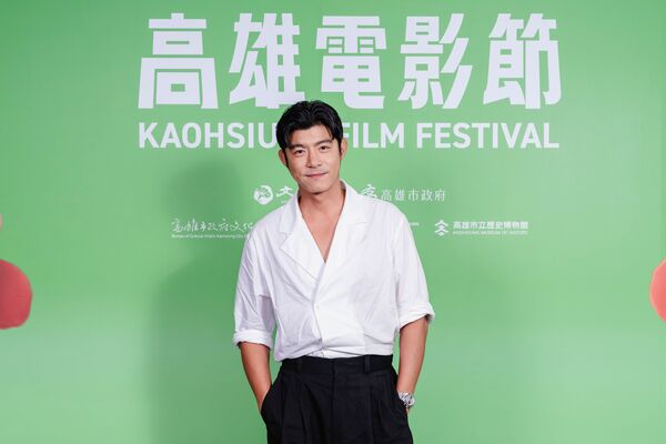 王柏傑首度回應與謝欣穎已經分手,是和平分開。(圖/高雄電影節提供)