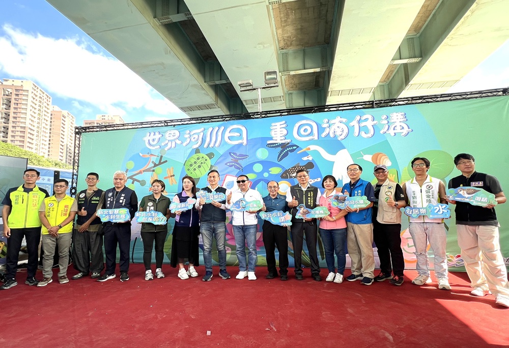 從掩鼻到微笑 侯友宜讚譽新北湳仔溝蛻變為生態廊道 222 248251010a02