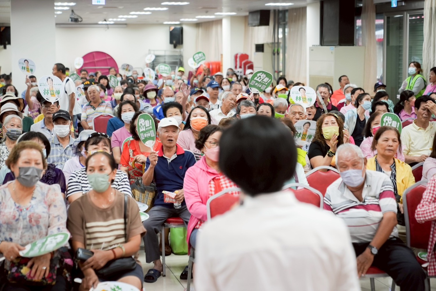 林岱樺基層座談展人氣 市民第一理念獲熱烈回響