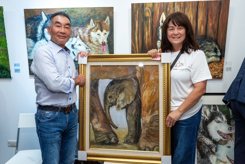 讓藝術照亮浪浪、瀕危動物生命之路　北市東欣扶輪社公益畫展10/9~10/20登場 203