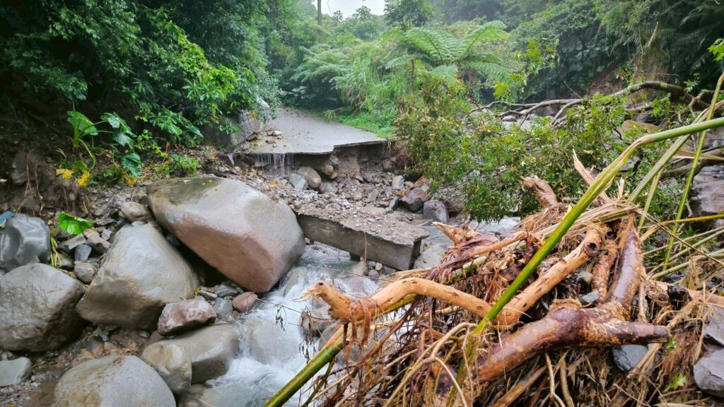 新北農業局山陀兒颱風復建已完工 恢復農路交通與農業安全